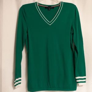Tommy Hilfiger, kelly green, sweater.